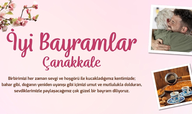 Çanakkale Belediyesi'nden bayram mesajı