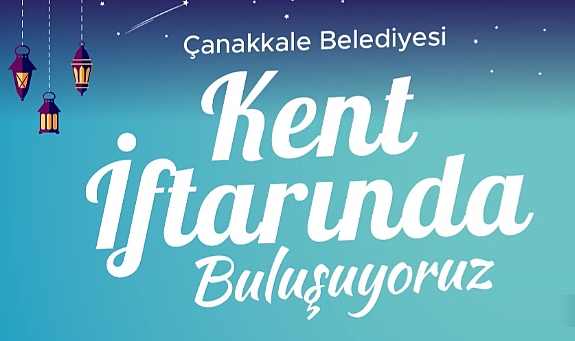 Çanakkale'de Kent İftarı
