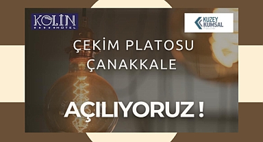 Çanakkale'de çekim platosu açılıyor
