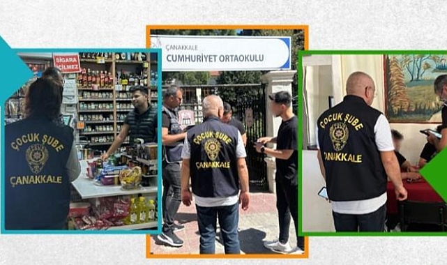 Çanakkale'de çocuk ve gençlerin korunmasına yönelik önlemler alındı