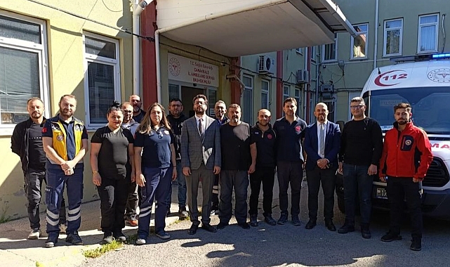 Çanakkale İl Sağlık Müdürlüğü’nde bayramlaşma