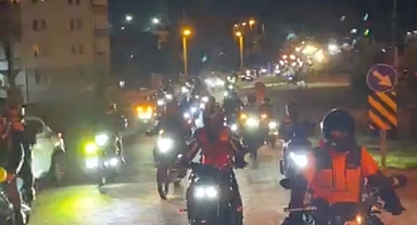 Çanakkale Motosiklet Derneği’nden kortej