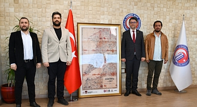 Çanakkale Savaşları Enstitüsü Heyeti, ÇOMÜ Rektörüne teşekkür ziyareti yaptı