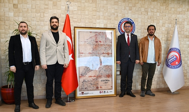 Çanakkale Savaşları Enstitüsü Heyeti, ÇOMÜ Rektörüne teşekkür ziyareti yaptı