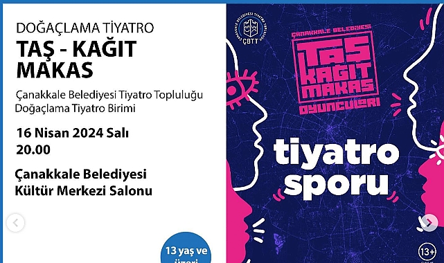 ÇBTT’dan doğaçlama tiyatro gecesi