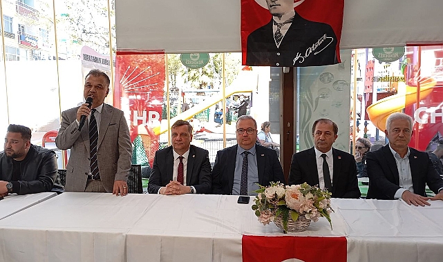 CHP Çan İlçe Örgütü, Menderes Parkı'nda Bayramlaştı
