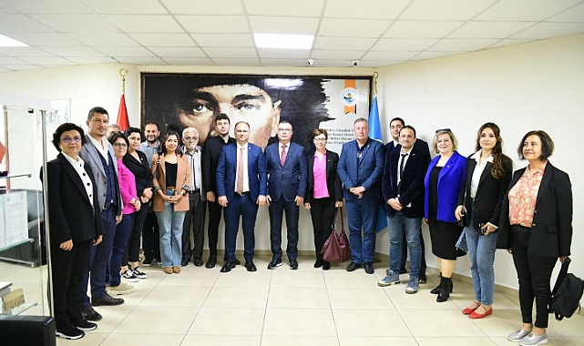 CHP heyetinden Başkan Arslan'a ziyaret