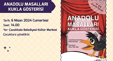 Çocuklar için kukla gösterisi düzenlenecek
