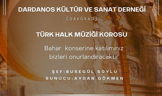 Dardanos Kültür ve Sanat Derneği’nden ilk konser