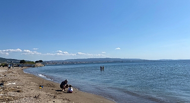 Deniz keyfi erken başladı