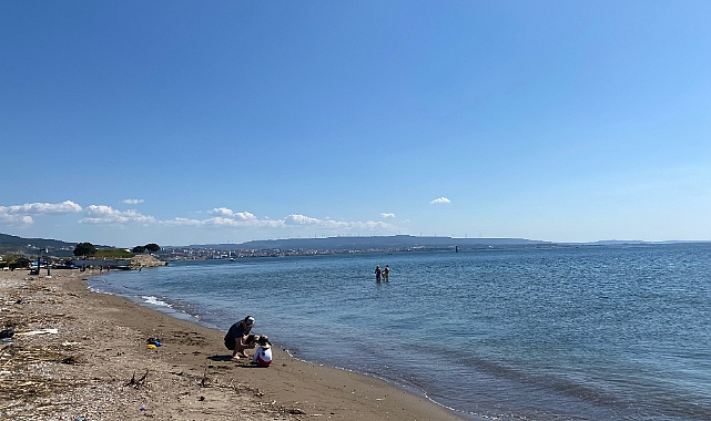 Deniz keyfi erken başladı