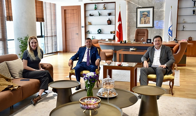 Doğanlar Holding'den Başkan Erkek'e ziyaret