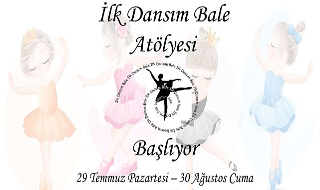 Eceabat belediyesi'nden miniklere ücretsiz bale atölyesi
