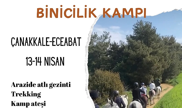 Etkinliklerle dolu binicilik kampı 13-14 Nisan’da