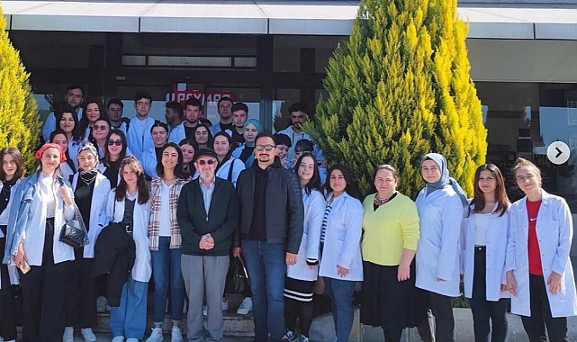 Ezine MYO öğrencileri Peymar Süt Ürünleri’ni ziyaret etti