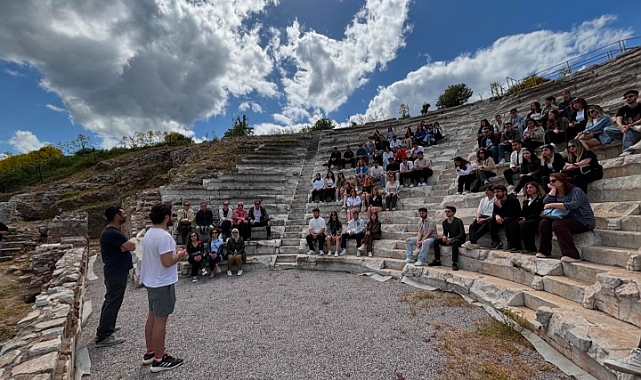 Geleceğin turizmcileri Parion'u keşfetti