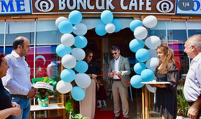 Gelibolu'da Boncuk Cafe açıldı