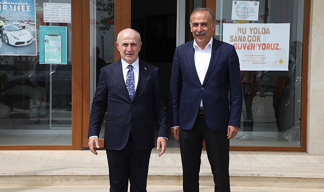 Hasan Akgün, Eceabat Belediyesi'ni ziyaret etti