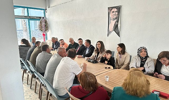 Karabiga’da CHP bayramlaşması