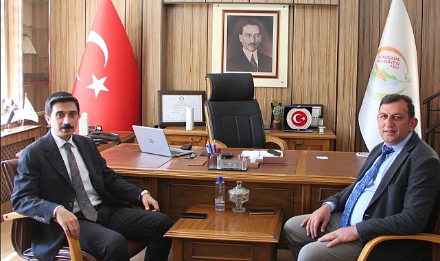 Kaymakam Yalçın’dan Başkan Atalay’a ziyaret