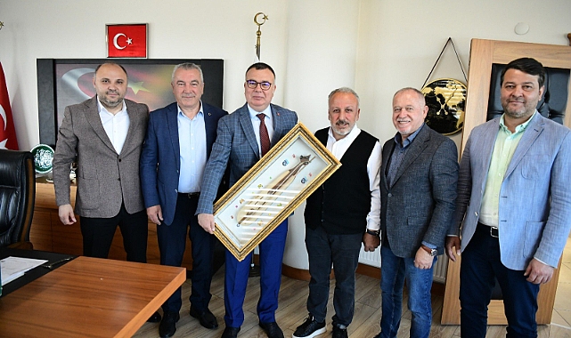 Kepez Belediyesi, Çanakkale Karadenizliler Derneği başkanı ve yönetimiyle buluştu