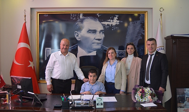 Köprülü Hamdibey İlköğretim Okulu'ndan Eceabat Belediyesi'ne ziyaret