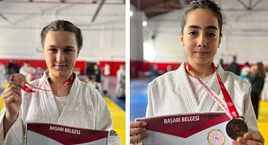 Kütahya'da okul sporları judo müsabakasında üçüncülük kazanıldı
