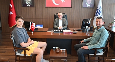 Kuzey Kazan, Başkan Alper Şen'i ziyaret etti