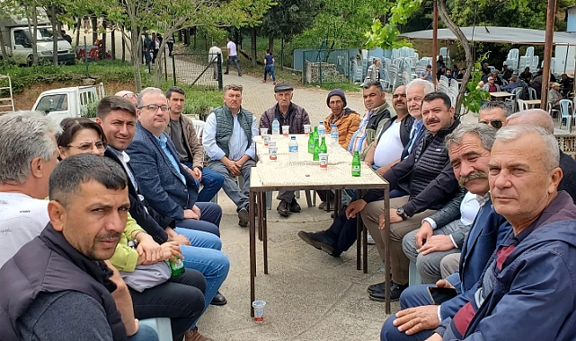 Milletvekili Güneşhan Ezine'de hayırlara katıldı