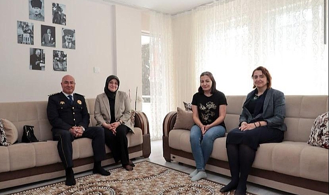 Müdür Arıcı'da Türkmenoğlu ailesine ziyaret