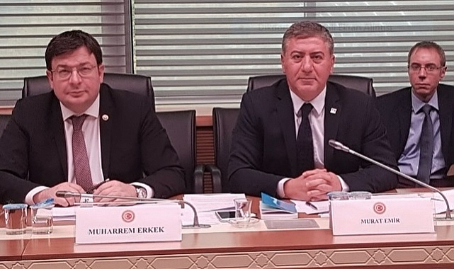 Muharrem Erkek, Murat Emir'in Grup Başkan Vekili seçilmesini kutladı