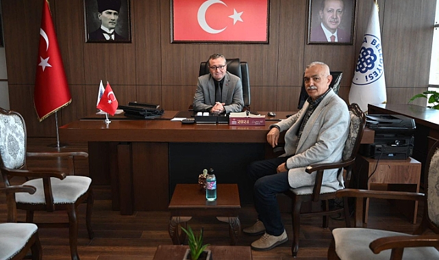 Muhtar Baydemir'den Başkan Şen'e ziyaret