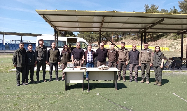 Orman İşletme Müdürlüğü personellerine silah eğitimi