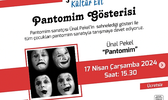 Pantomim Gösterisi gerçekleşecek