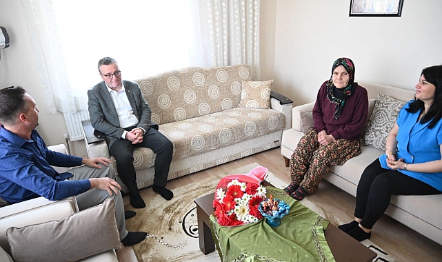Şen, Ramazan Bayramı'nda şehit ailelerini ziyaret etti