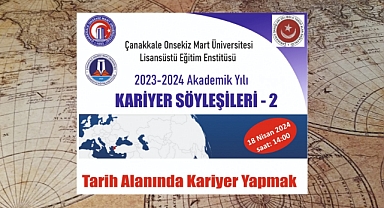 ‘’Tarih Alanında Kariyer Yapmak’’ konuşulacak