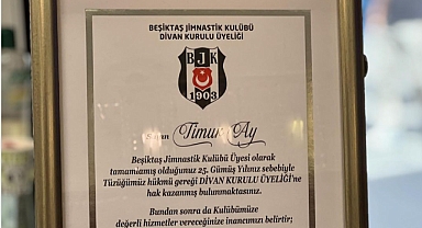 Timur Ay artık divan kurulu üyesi!