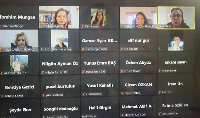 “Türkiye’de Sıfır Atık Yolculuğu” konulu webinar düzenlendi