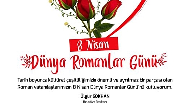 Ülgür Gökhan, Çanakkale'de Dünya Romanlar günü’ nü kutladı