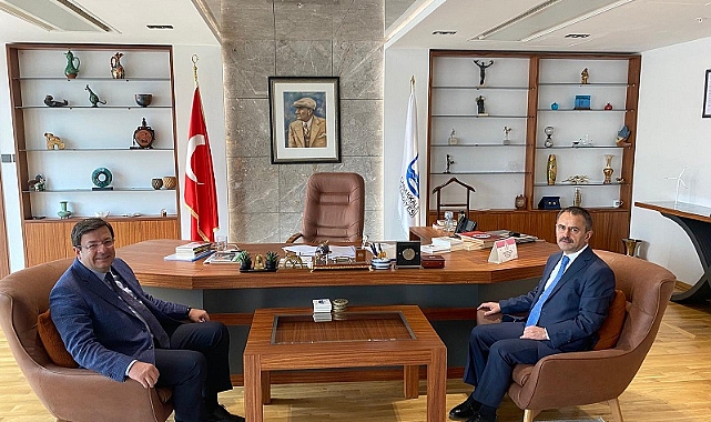 Vali Aktaş'tan Başkan Erkek'e ziyaret