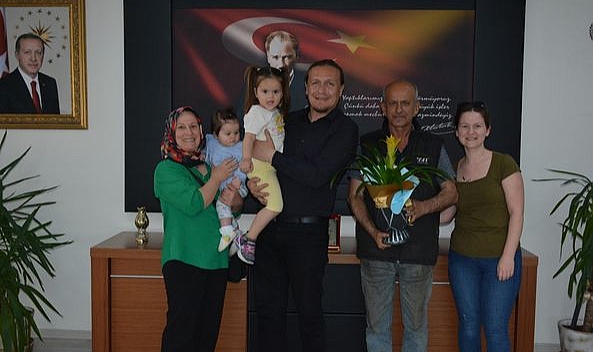 'Vatandaşlar, belediye başkanını ziyaret etti'
