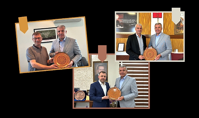 Ahmet Elbi'den başkanlara hayırlı olsun ziyareti