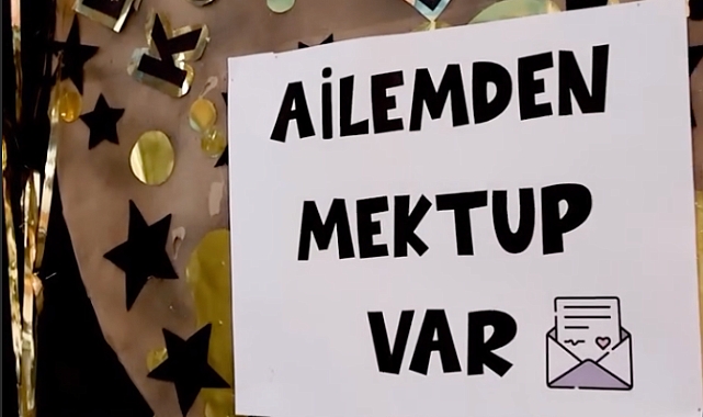 "Ailemden Mektup Var"