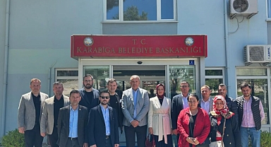 AK Parti temsilcilerinden Başkan Elbi’ye ziyaret