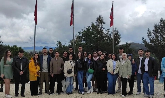 Anadolu Üniversitesi öğrencileri Çanakkale’de!