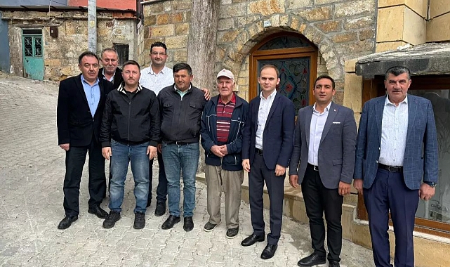 Ayvacık Kaymakamı Salih Sak, Sazlı Köyü'nde