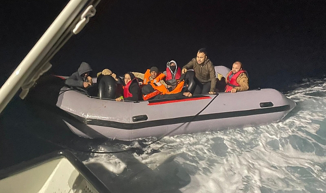 Ayvacık’ta düzensiz göçmen operasyonu