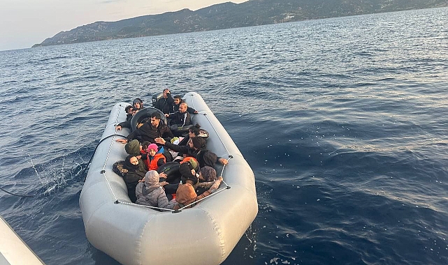 Ayvacık’ta düzensiz göçmen operasyonu