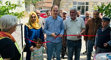 Ayvacık'ta el sanatları sergisi açıldı