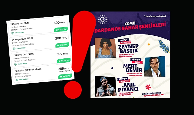 ‘’Bahar Şenliği mi, Özel Festival mi?’’